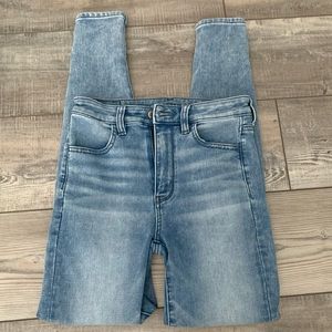 AEO distressed jeans